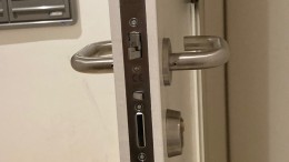 New Electronic Lock & Release installed in London